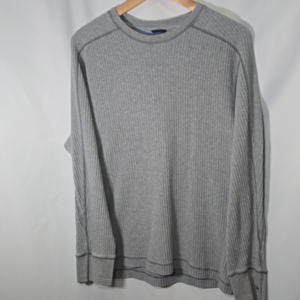 3/$30 TOMMY HILFIGER Ribbed Long Sleeve 100% cotton Top